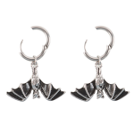 Earrings Bat Wings Stainless Steel